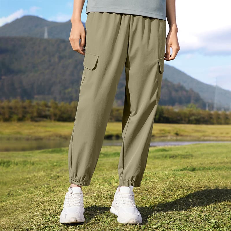 ワークパンツ アウトドア楽らくカーゴパンツ