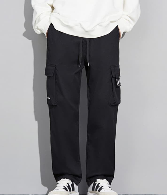 ワークパンツ ゆったりシルエット工房カーゴパンツ