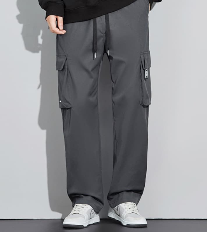 ワークパンツ ゆったりシルエット工房カーゴパンツ