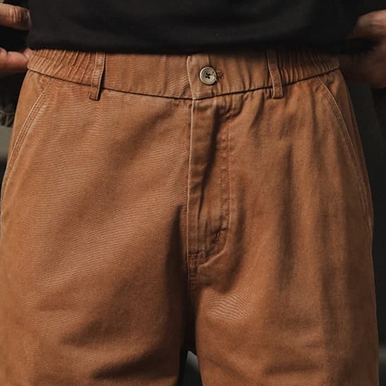 ワークパンツ ヘビーデューティー作業用チノパンツ