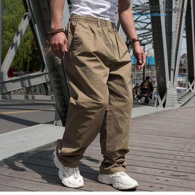 ワークパンツ ゆったりリラックス楽ちんワークパンツ