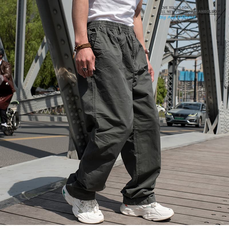ワークパンツ ゆったりリラックス楽ちんワークパンツ
