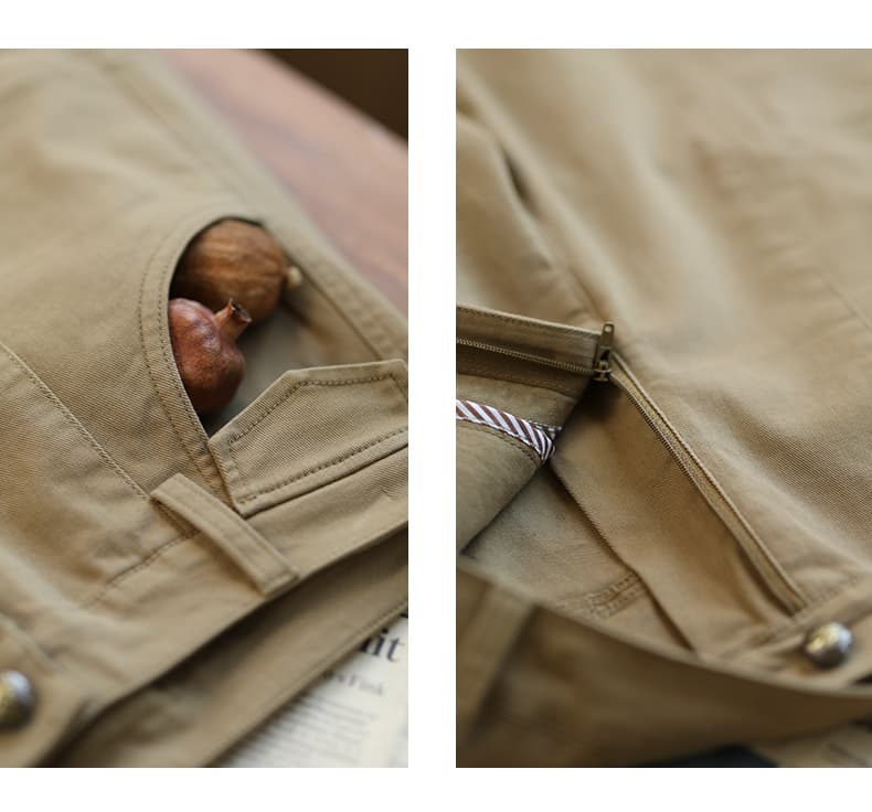 ワークパンツ ワークパンツ 実用的な多機能ポケット付きワイドカーゴパンツ