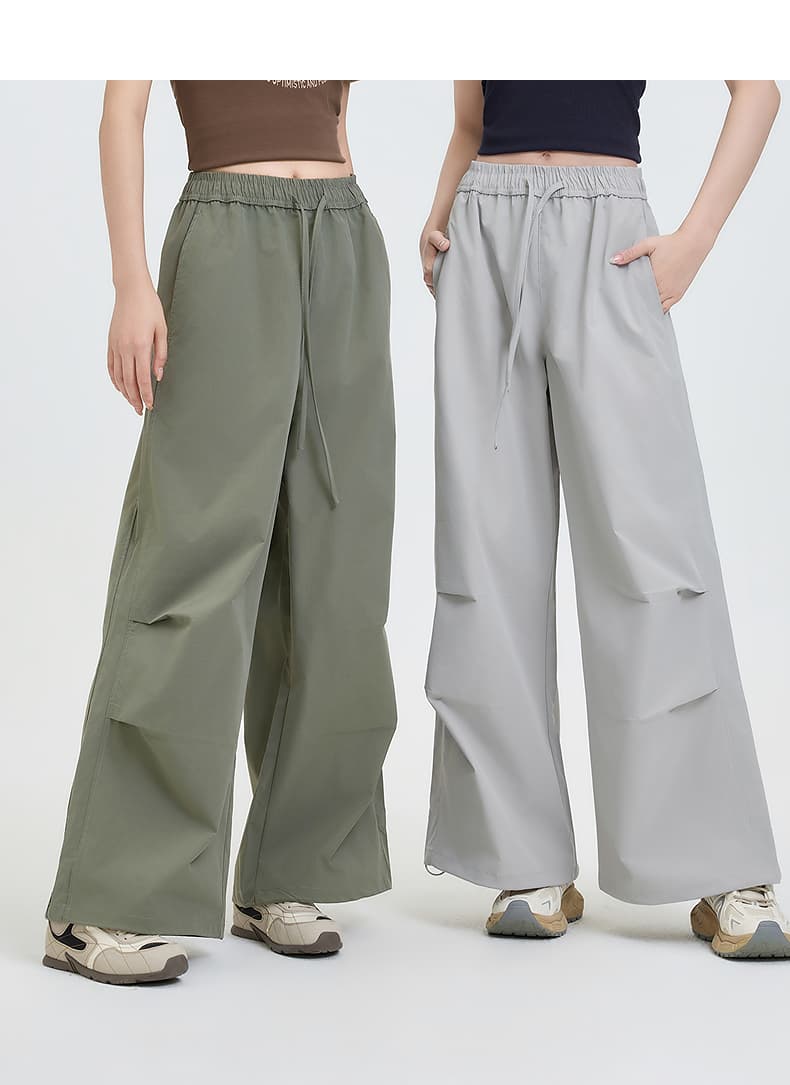ワークパンツ ワークパンツ 楽ちん穿きゆったりワイドパンツ