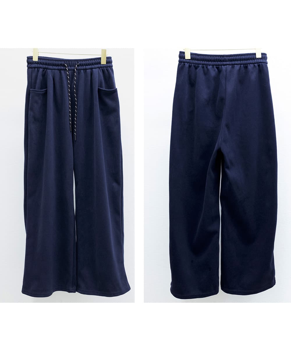 ワークパンツ ゆったりワイドシルエットチノパン