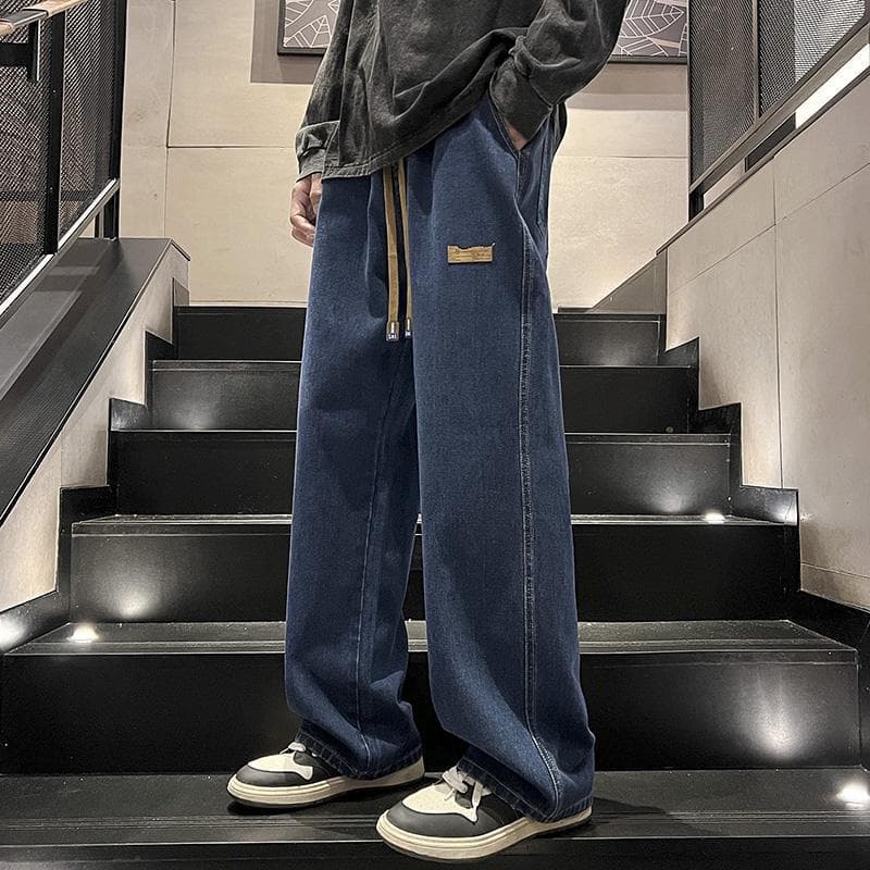 ゆったりストレートワークパンツ
