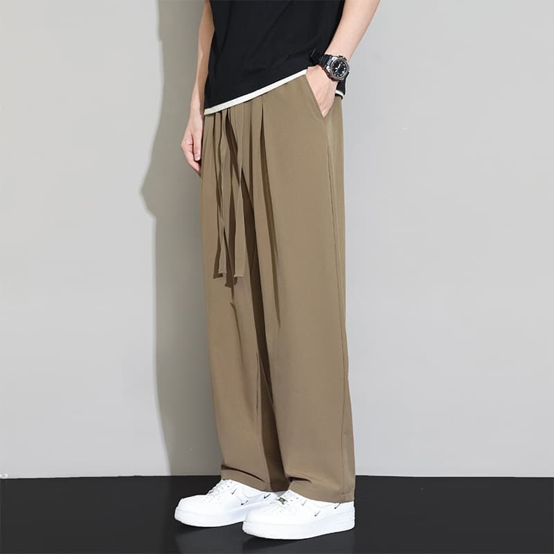 リラックスワイドワークパンツ