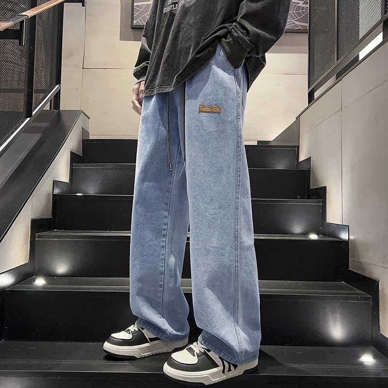 ゆったりストレートワークパンツ
