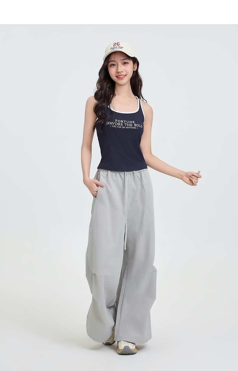 ワークパンツ ワークパンツ 楽ちん穿きゆったりワイドパンツ