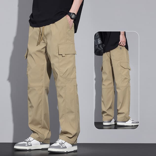 ワークパンツ 快適ストレッチ 機能性カーゴパンツ