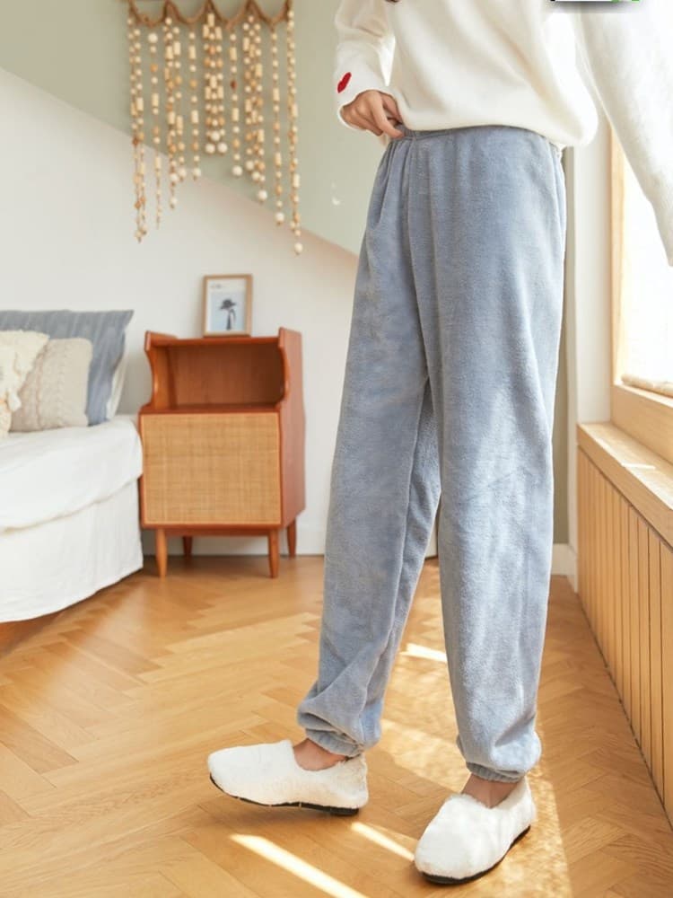 ワークパンツ ふんわりあったかルームパンツ