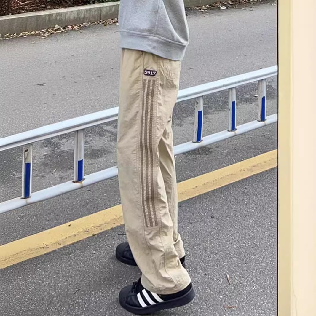 ワークパンツ サイドストライプ仕様 ワークチノパンツ