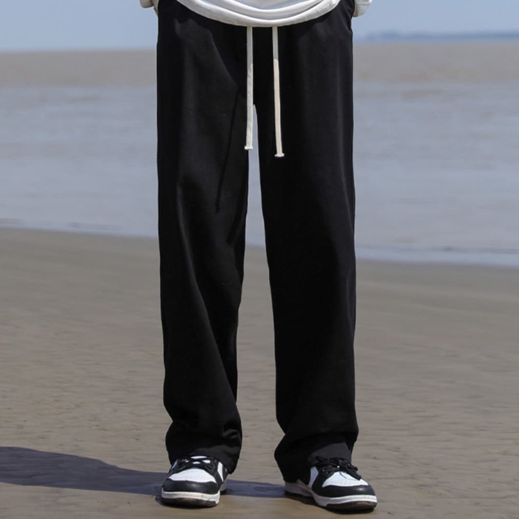 ワークパンツ リラックスワイドチノパンツ