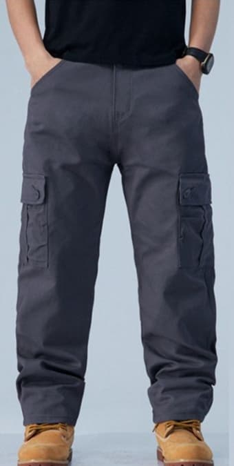 ワークパンツ 快適さを追求したフィット感ある作業用チノパン