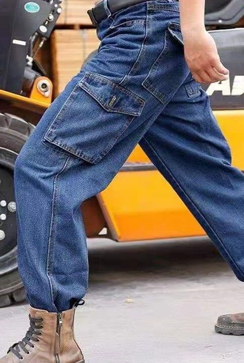 職人魂カーゴデニムワークパンツ