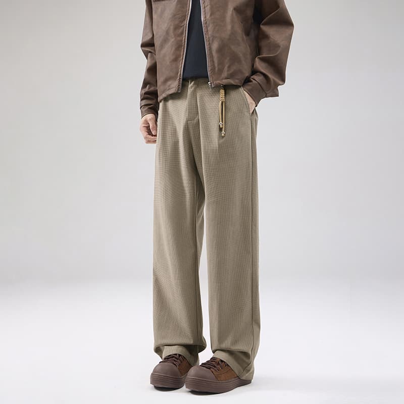 ワークパンツ ゆったりシルエットワークスラックス