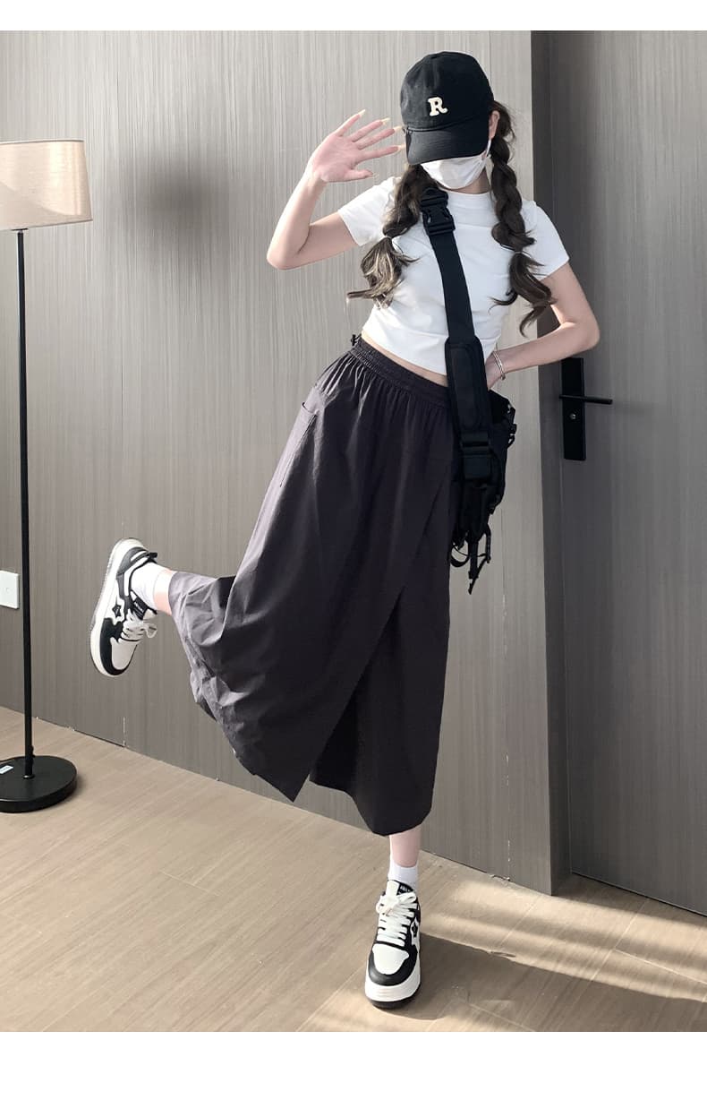 ワークパンツ ゆったりシルエット ワイドスラックス