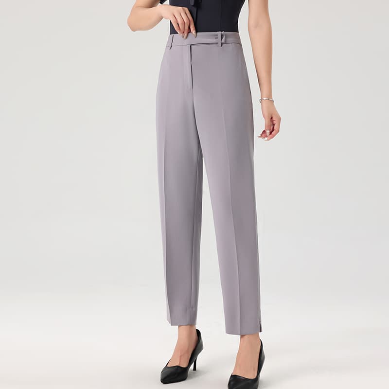ワークパンツ ワークパンツ 美しいシルエット ストレートスラックス