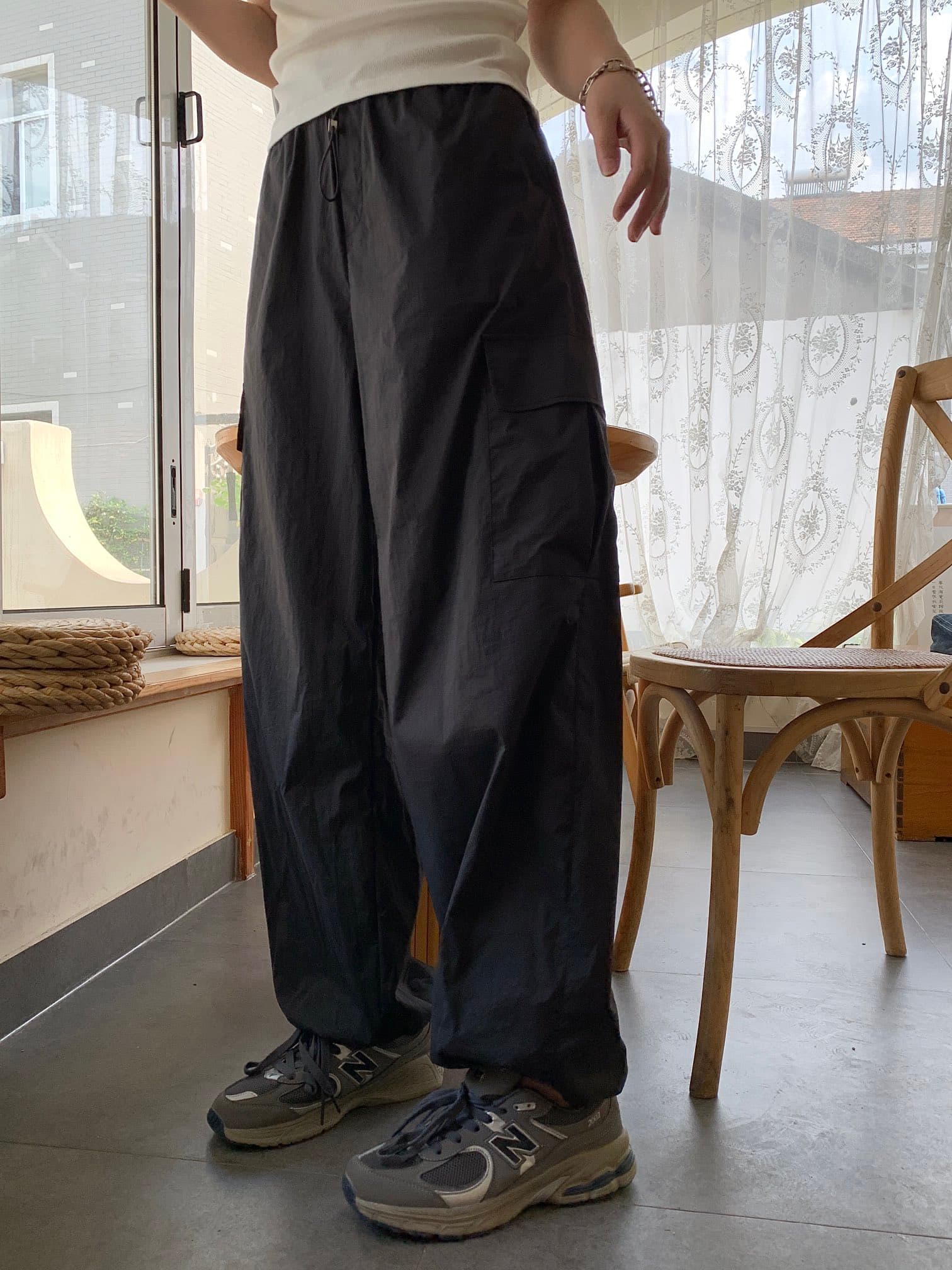 ゆったりストリートワークパンツ
