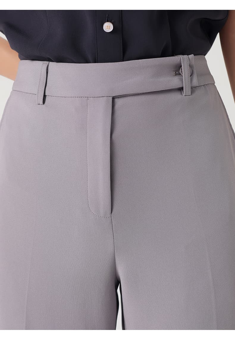ワークパンツ ワークパンツ 美しいシルエット ストレートスラックス