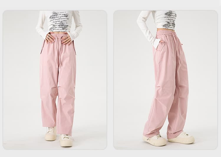ワークパンツ ゆったりリラックスチノワイドパンツ