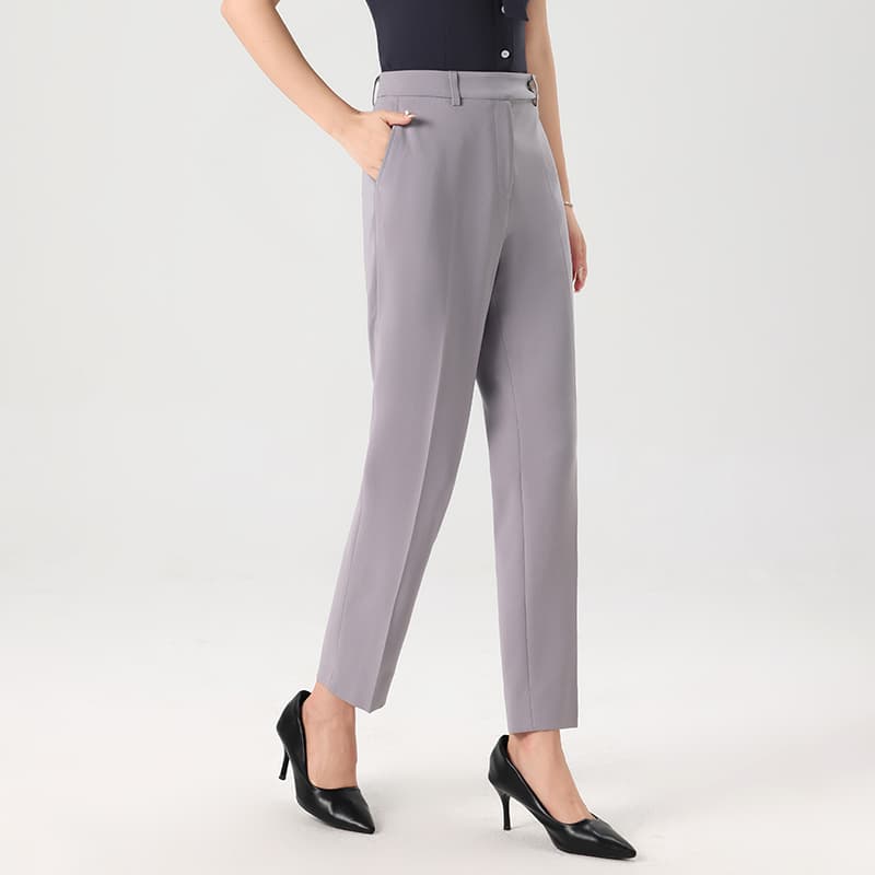 ワークパンツ ワークパンツ 美しいシルエット ストレートスラックス