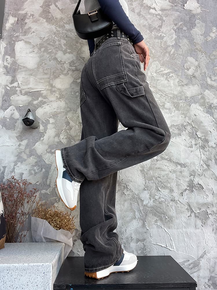 たっぷりシルエットワークパンツ