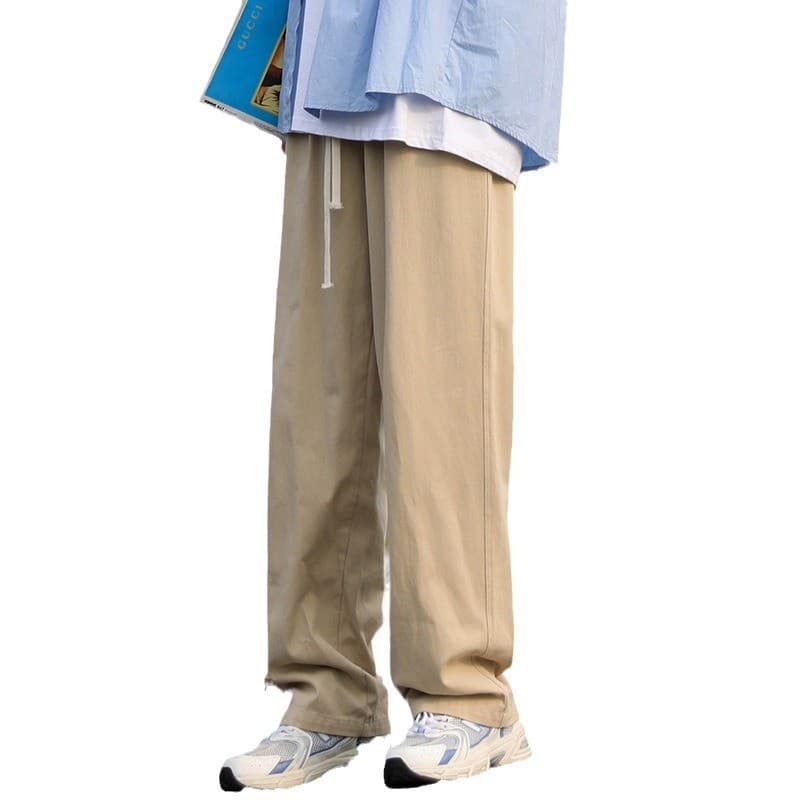 ワークパンツ リラックスワイドチノパンツ