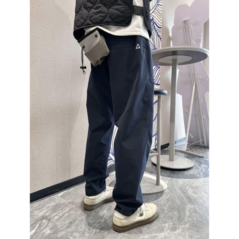 ワークパンツ シンプル快適ワークチノパン