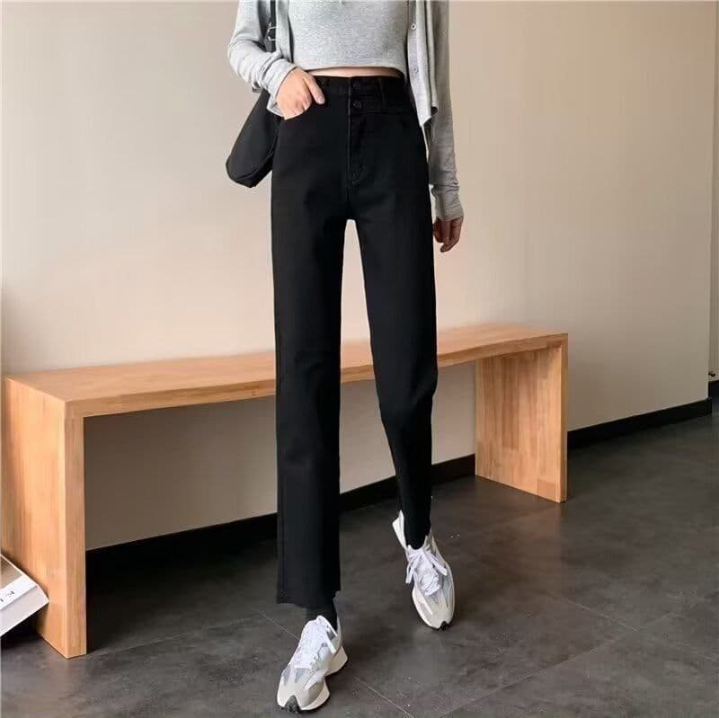 ワークパンツ すっきりシルエット 細身デニム