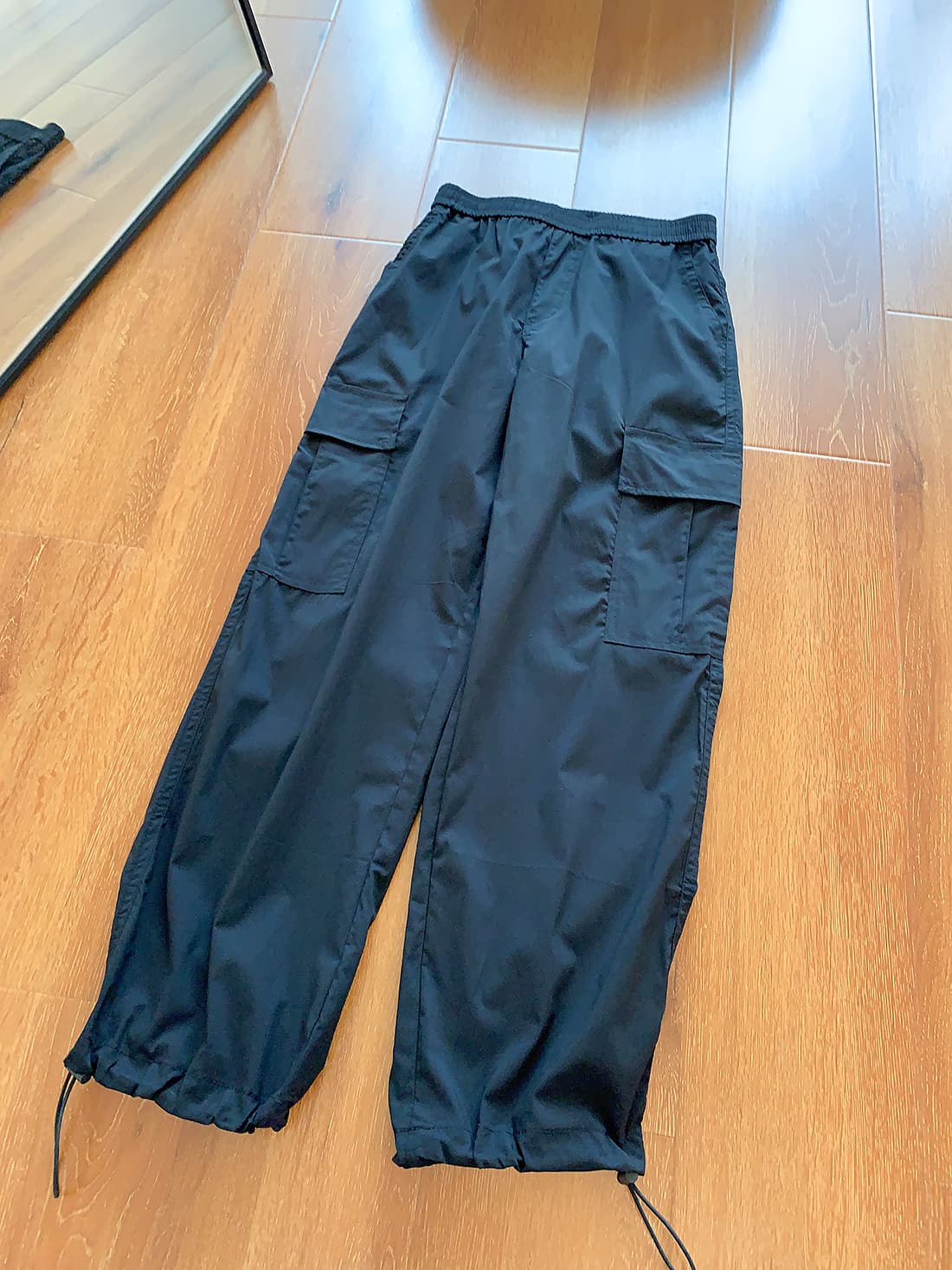 ゆったりシルエット楽らくワークパンツ