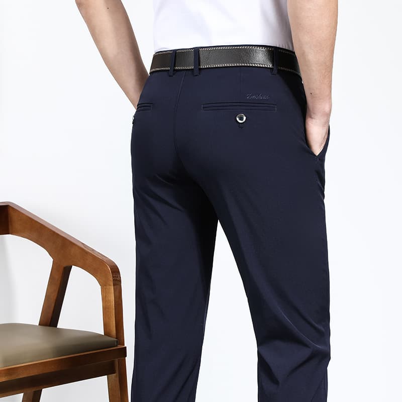ワークパンツ ワークパンツ 快適ストレッチ ビジネススラックス