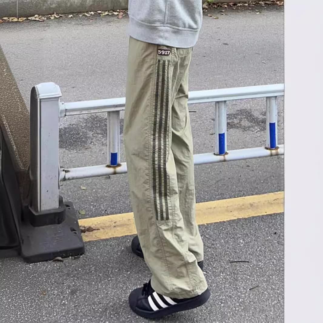 ワークパンツ サイドストライプ仕様 ワークチノパンツ