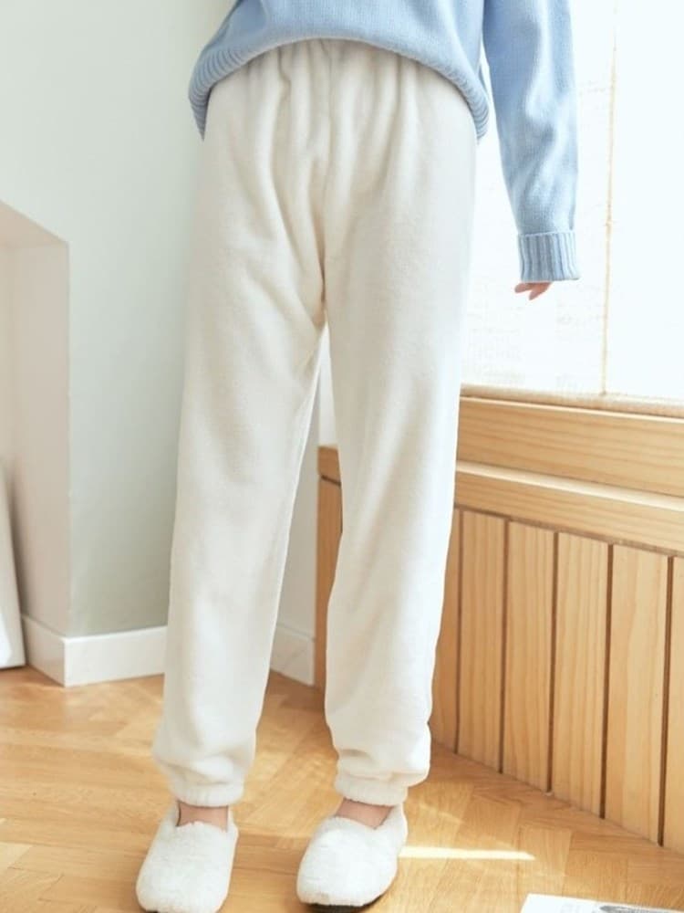 ワークパンツ ふんわりあったかルームパンツ