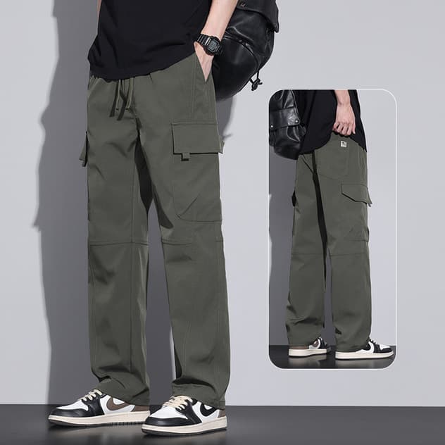 ワークパンツ 快適ストレッチ 機能性カーゴパンツ
