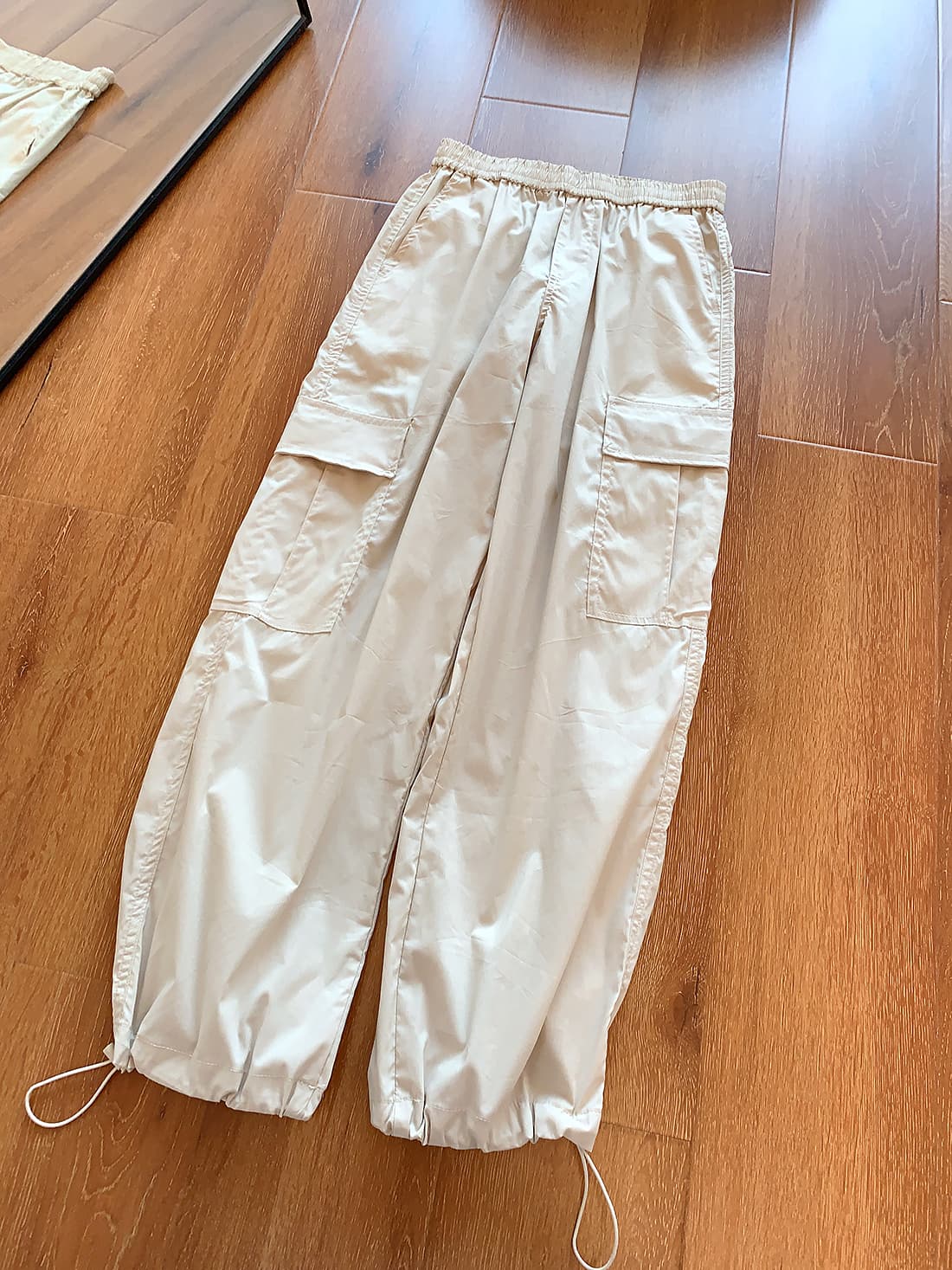 ゆったりシルエット楽らくワークパンツ