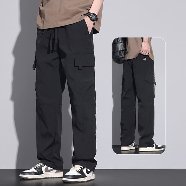 ワークパンツ 快適ストレッチ 機能性カーゴパンツ