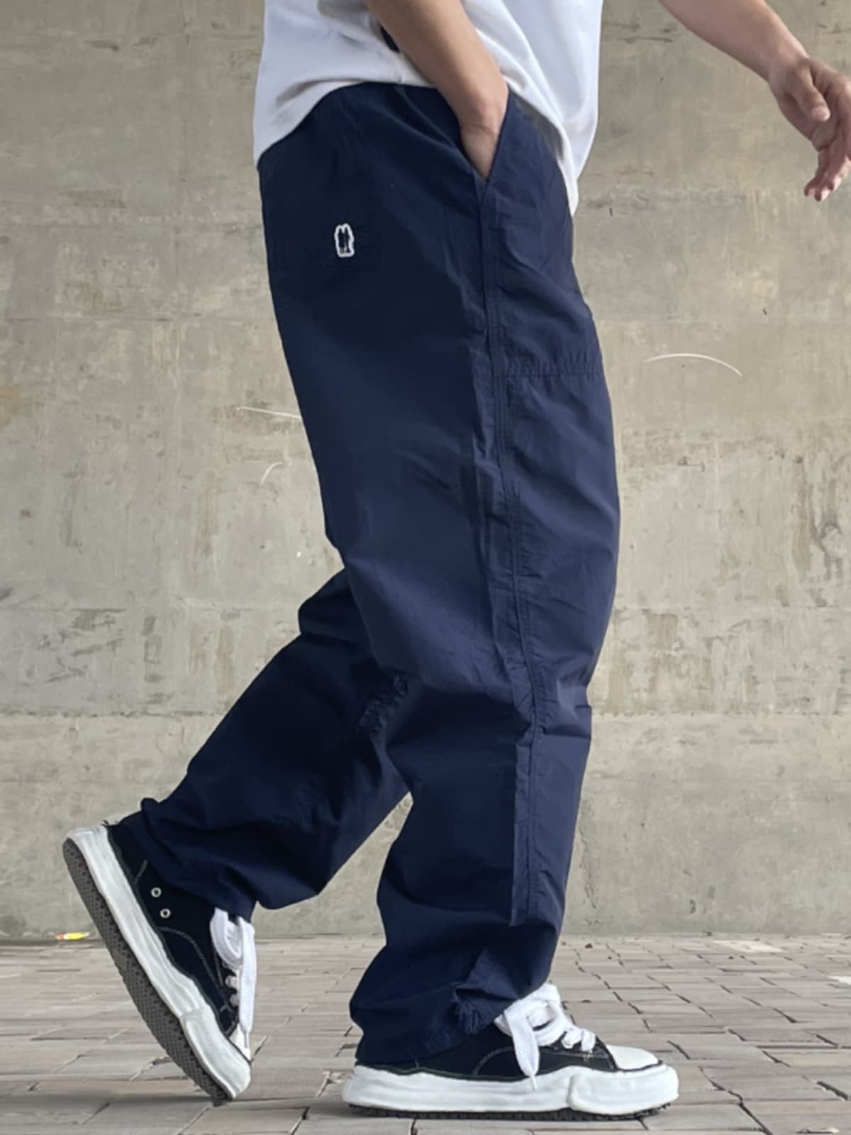 リラックス ワイド ワークパンツ