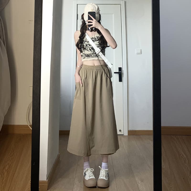 ワークパンツ ゆったりシルエット ワイドスラックス